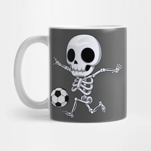 Bony Boots: The Skeleton Soccer Star Mug